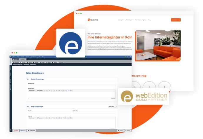 webEdition Agentur | Leistungen | e-nitio Grafik webEdition Agentur