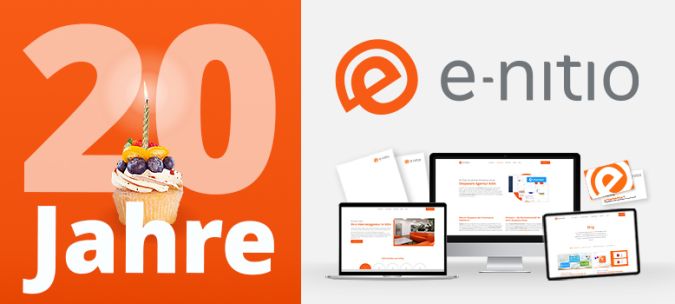 20 Jahre e-nitio | Blog | e-nitio Grafik 20 Jahre e-nitio